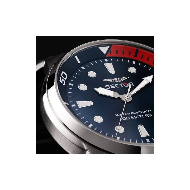 Sector - Orologio Oversize - Uomo - Acciaio