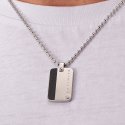 Sector - Collana Uomo - No Limits - Acciaio E Fibra