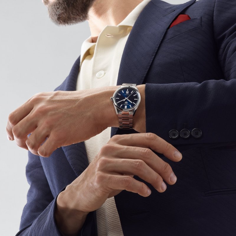 Tag Heuer - Carrera Automatico - Quadrante Blu - Eleganza