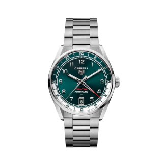 Tag Heuer - Carrera Gmt 41Mm - Acciaio - Verde