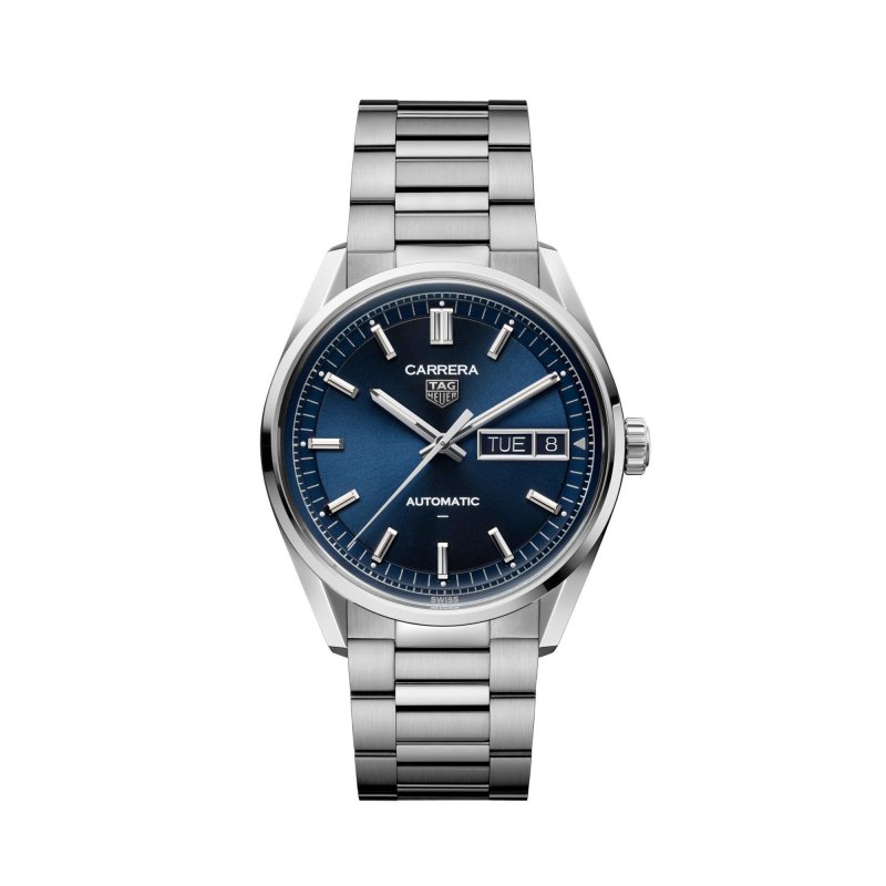 Tag Heuer - Carrera Day-Date - Automatico - Blu