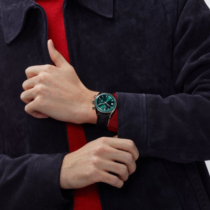 Tag Heuer Carrera - Cronografo Automatico - 39 Mm - Verde