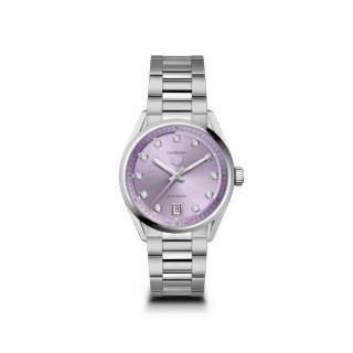 Tag Heuer - Carrera Date - Quadrante Lilla - Eleganza