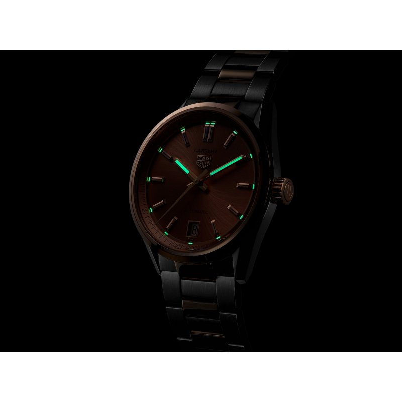 Tag Heuer - Carrera 36 Mm - Acciaio E Oro - Automatico