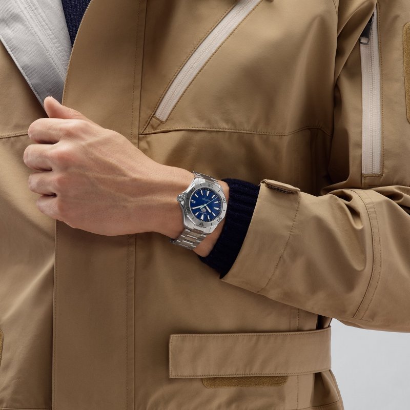 Tag Heuer - Aquaracer - Quadrante Blu - Acciaio