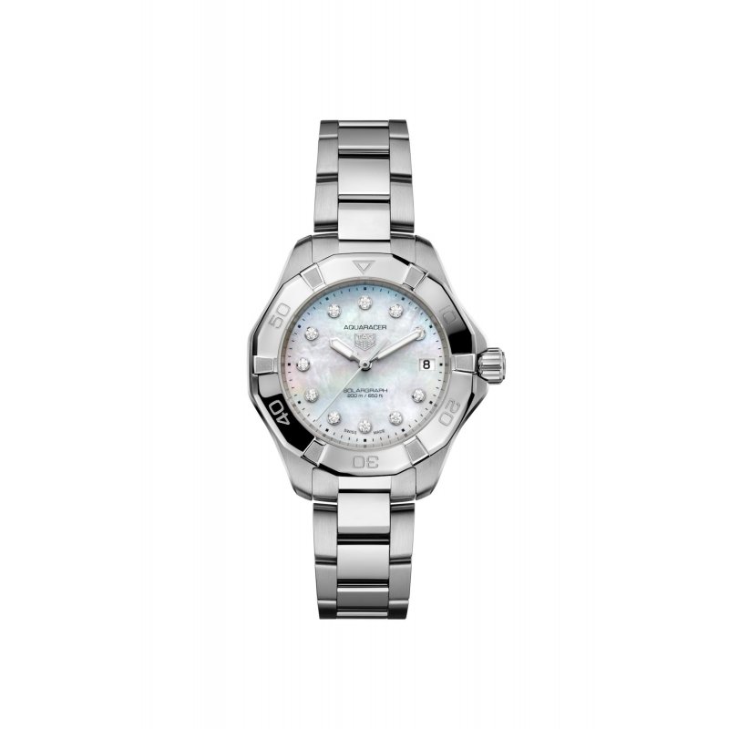 Tag Heuer Aquaracer - Orologio Solare 34Mm - Acciaio