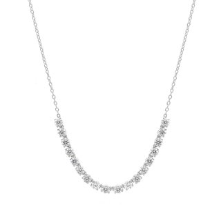 Songa Antonio - Girocollo Tennis - Oro Bianco - 18 Ct