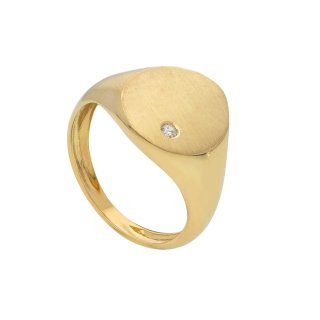 Songa Antonio - Anello Chevalier - Oro Giallo 18 Ct