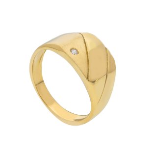 Songa Antonio - Anello Chevalier - Oro Giallo 18 Ct