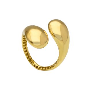 Songa Antonio - Anello Contrarié - Oro Giallo 18 Ct