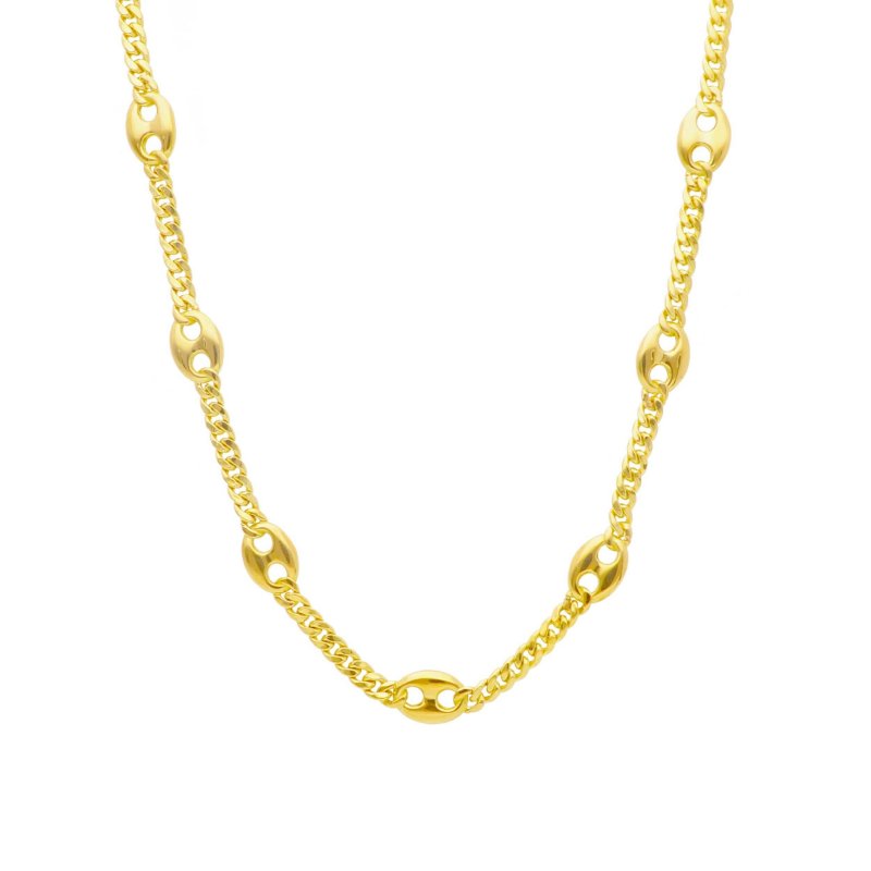 Songa Antonio - Girocollo Maglia - Oro Giallo 18 Ct
