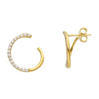 Songa Antonio - Orecchini Cerchio - Oro Giallo 18 Ct