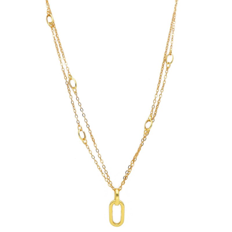 Songa Antonio - Girocollo Maglia - Oro Giallo 18Ct