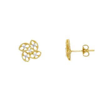 Songa Antonio - Orecchini Lobo - Oro Giallo - 18 Ct