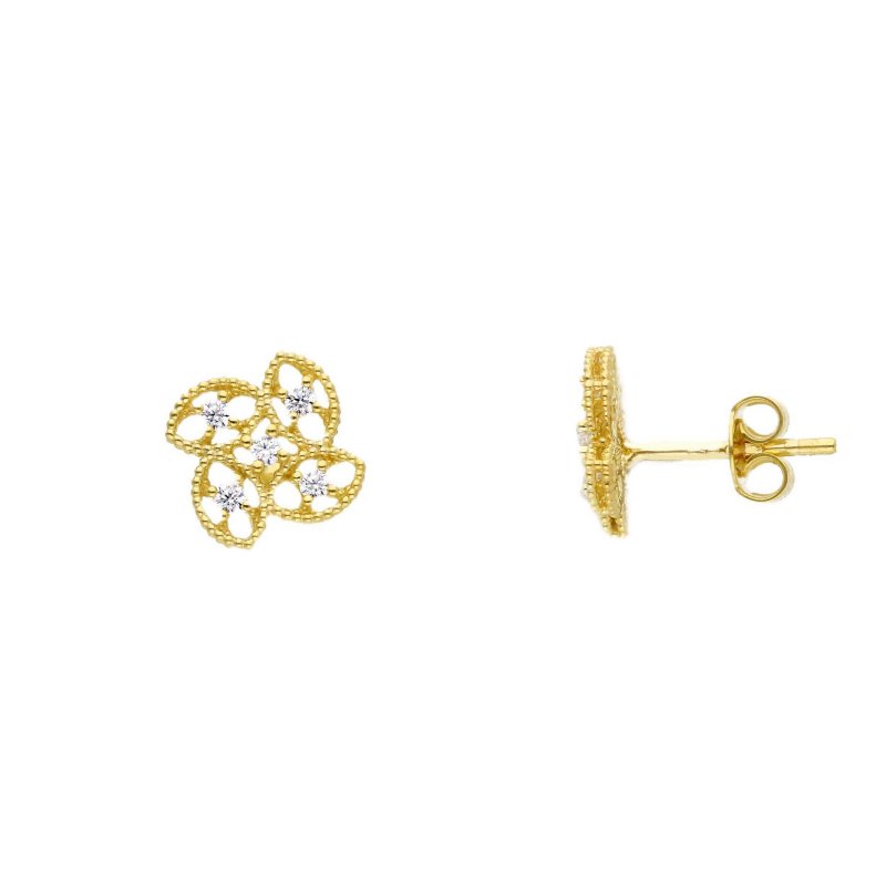 Songa Antonio - Orecchini Lobo - Oro Giallo - 18 Ct