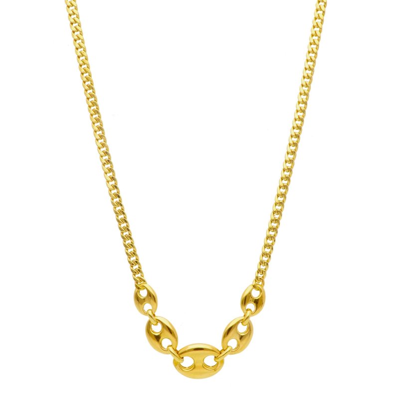 Songa Antonio - Girocollo Maglia - Oro Giallo - 18 Ct