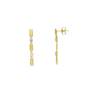 Songa Antonio - Orecchini Pendenti - Oro Giallo 18 Ct