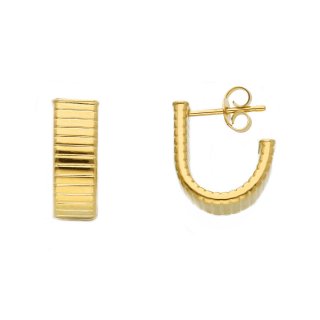 Songa Antonio - Orecchini Cerchio - Oro Giallo 18 Ct