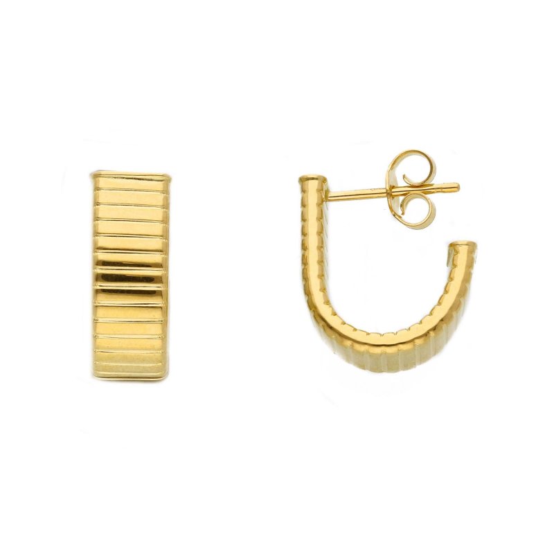 Songa Antonio - Orecchini Cerchio - Oro Giallo 18 Ct