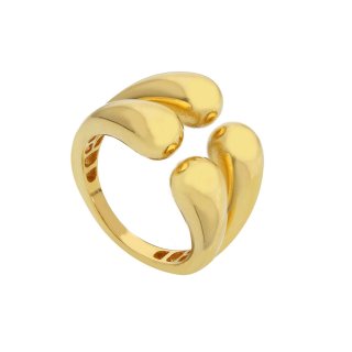 Songa Antonio - Anello Contrarié - Oro Giallo 18 Ct