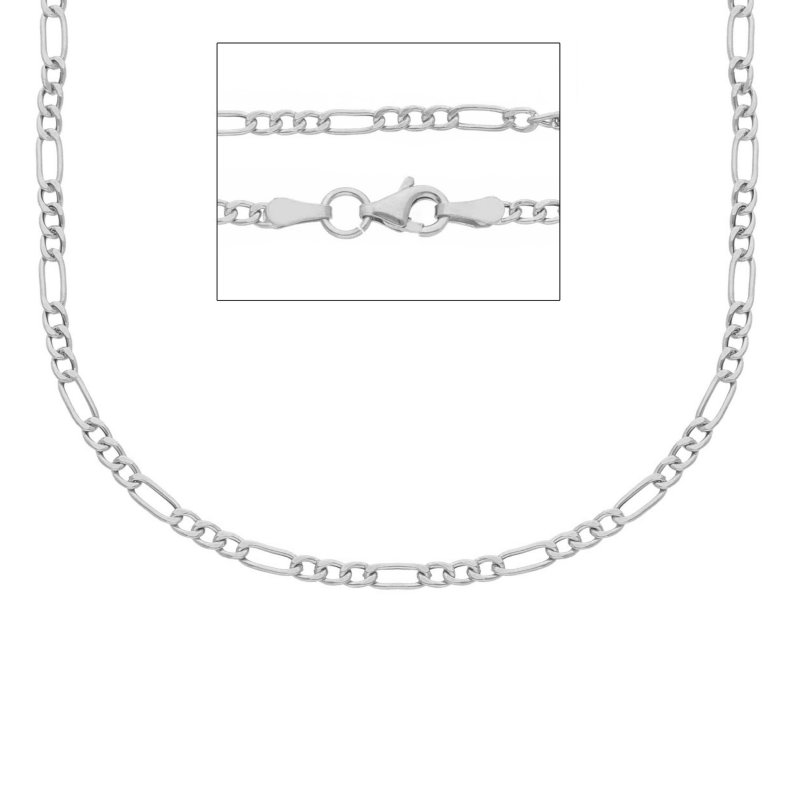 Songa Antonio - Catena Girocollo - Oro Bianco 18 Ct