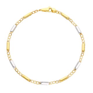 Songa Antonio - Catena Girocollo - Oro Giallo E Bianco