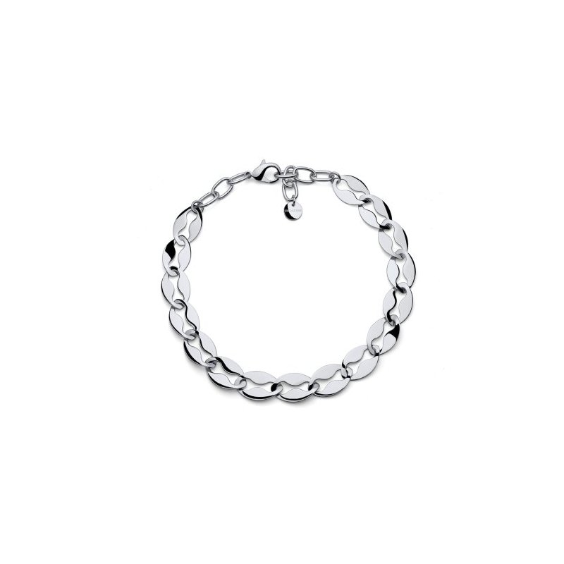 Collana Maglia Marina Argentata