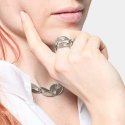 Collana Maglia Marina Argentata