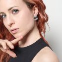 Orecchini Maglia Quadra Dinamica