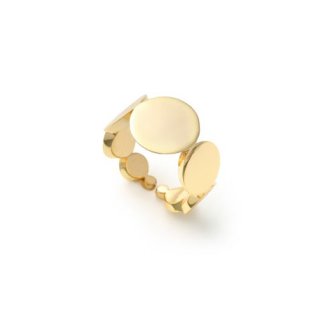 Anello Dinamica Dorato