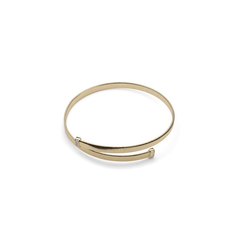 Collana Tubogas Con Zirconi
