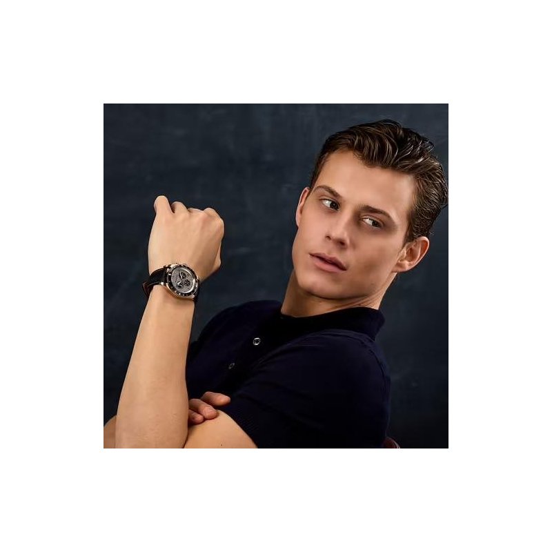 Philip Watch - Caribe Sport - Uomo - Acciaio E Pelle