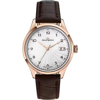 Philip Watch - Orologio Museum - Uomo - Acciaio E Pelle