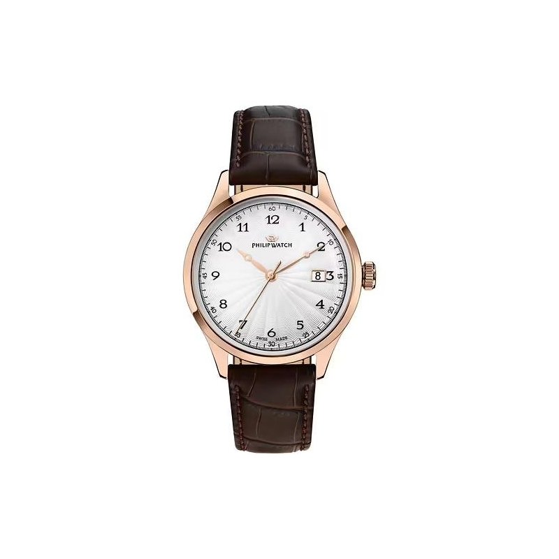 Philip Watch - Orologio Museum - Uomo - Acciaio E Pelle