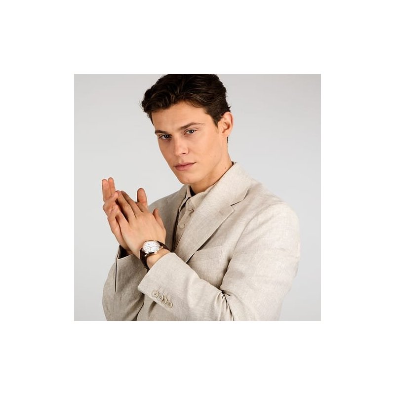 Philip Watch - Orologio Museum - Uomo - Acciaio E Pelle