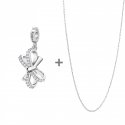 Rosato - Charm Mamma - Argento 925‰ - Zirconi