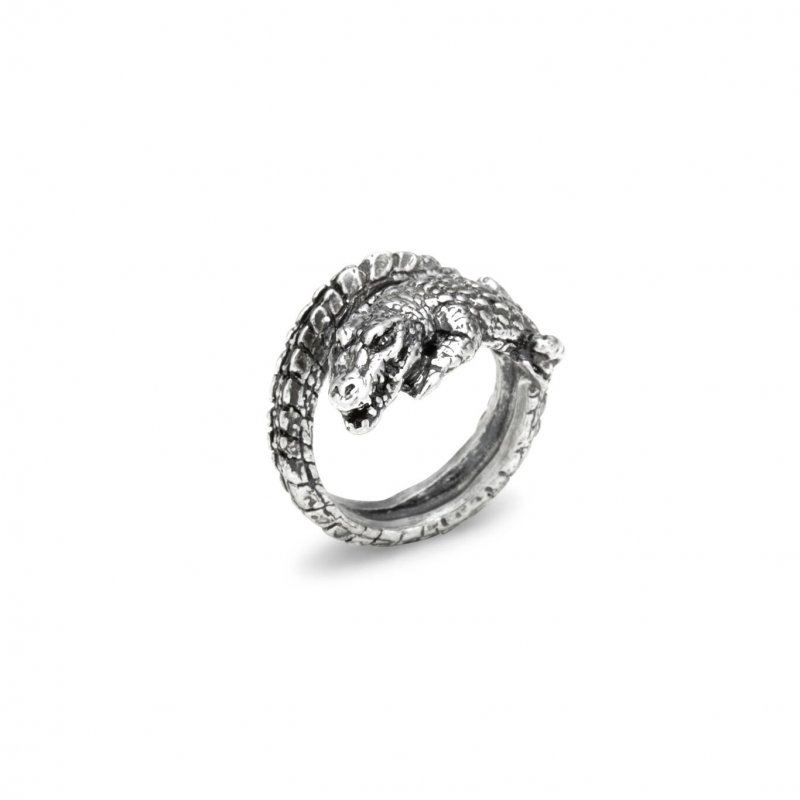 Giovanni Raspini - Anello Coccodrillo - Argento 925