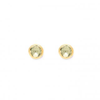 Giovanni Raspini - Orecchini Loop - Verde Lime - Argento