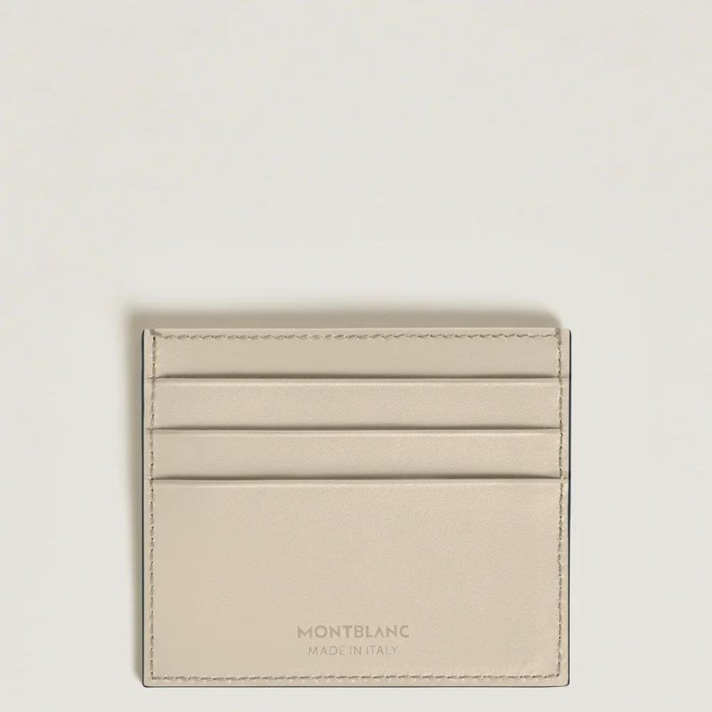 Montblanc - Porta Carte Meisterstück - Pelle Beige