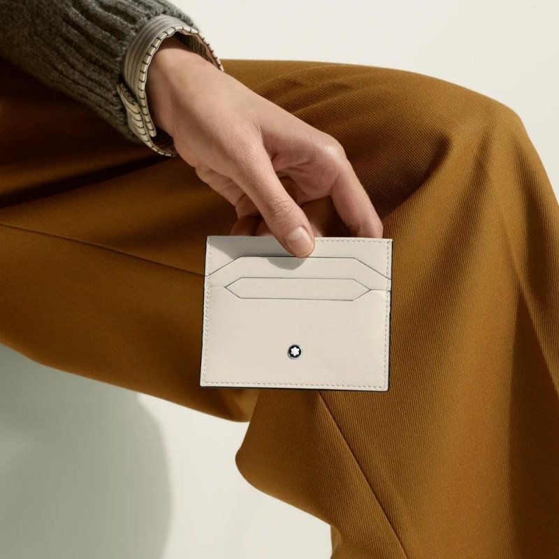 Montblanc - Porta Carte Meisterstück - Pelle Beige