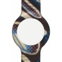 Hip Hop - Cinturino Wax Block - Silicone E Tessuto