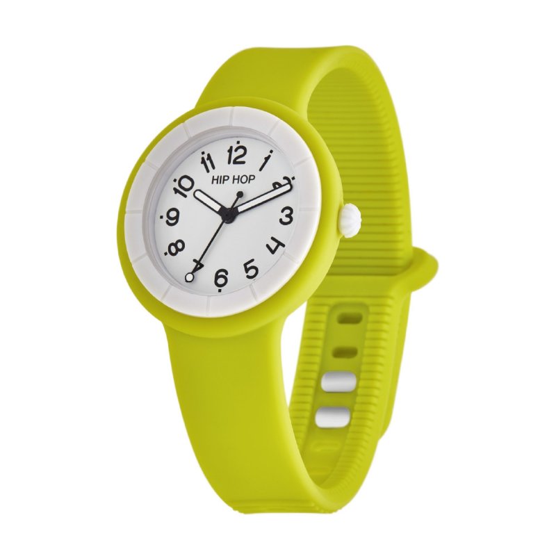 Hip Hop - Hero.Dot - Silicone Giallo - Orologio