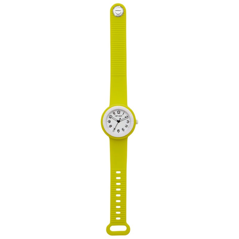 Hip Hop - Hero.Dot - Silicone Giallo - Orologio