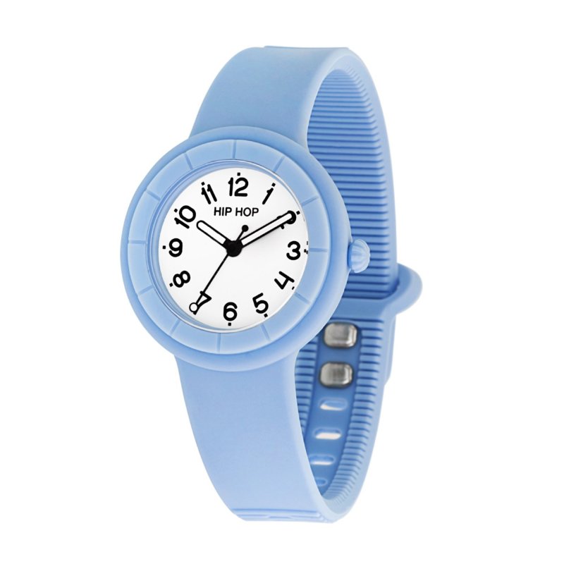 Hip Hop - Hero.Dot - Orologio Silicone - Bianco