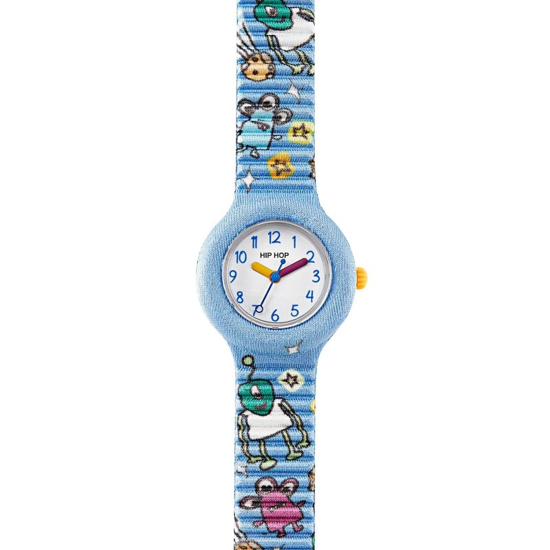Hip Hop - Kids Fun - Orologio Bambini - Silicone E Tessuto