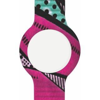 Hip Hop - Cinturino Wax Block - Silicone E Tessuto
