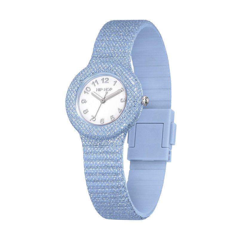 Hip Hop - Shimmer Crush - Silicone - Azzurro