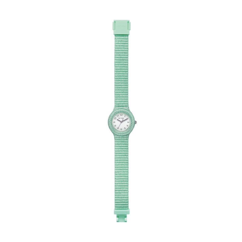 Hip Hop - Shimmer Crush Verde - Silicone Con Tessuto