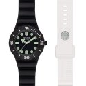 Hip Hop Master - Orologio Silicone Nero - 41 Mm