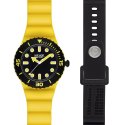Hip Hop - Master Orologio - Silicone Giallo - 41 Mm